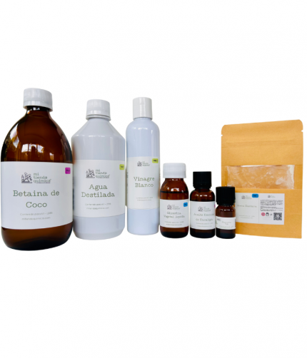 kit detergente ropa blanca