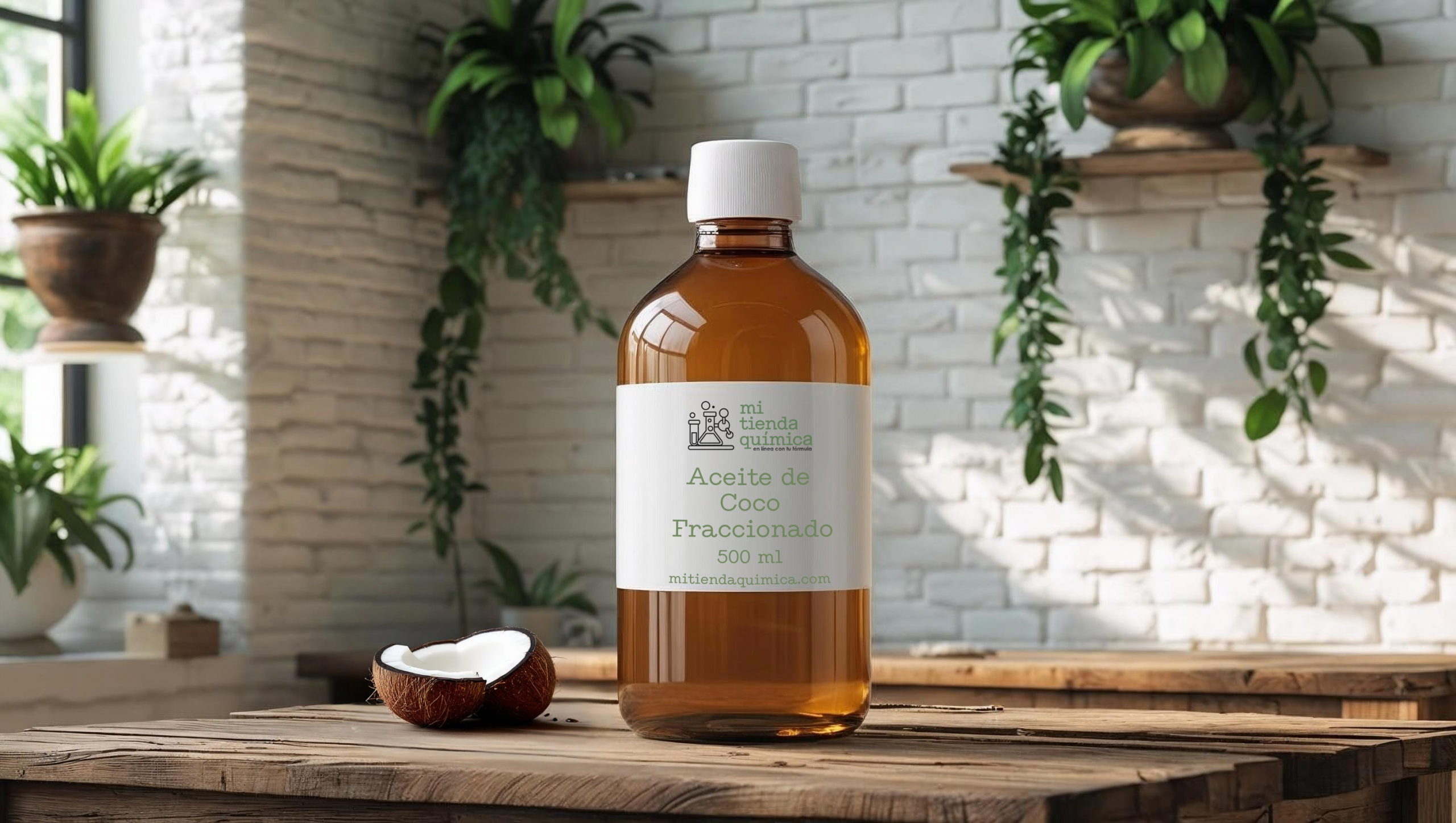 Aceite coco fraccionado