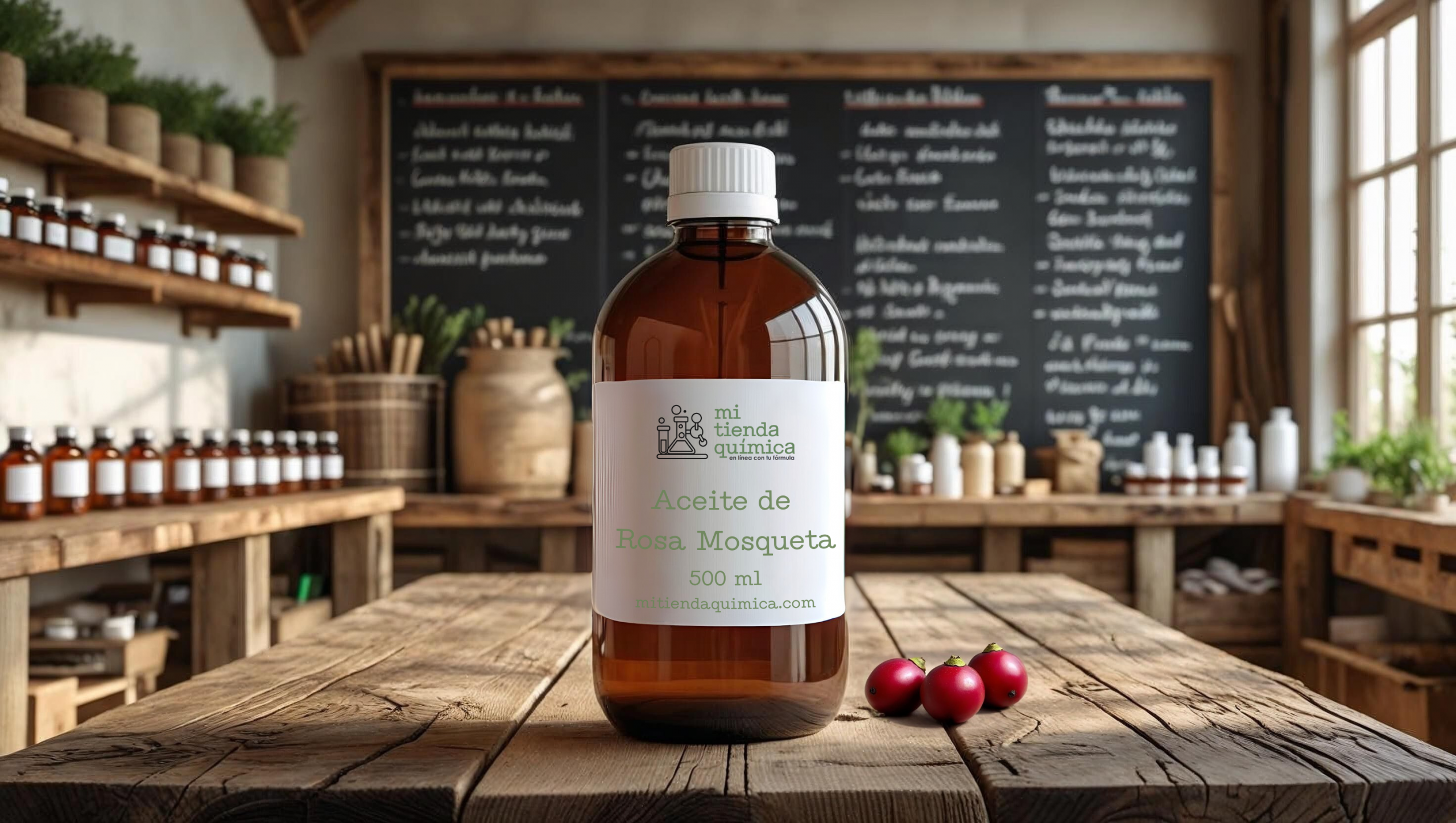 Aceite vegetal Rosa mosqueta