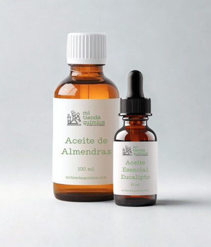 aceite de eucalipto y almendras